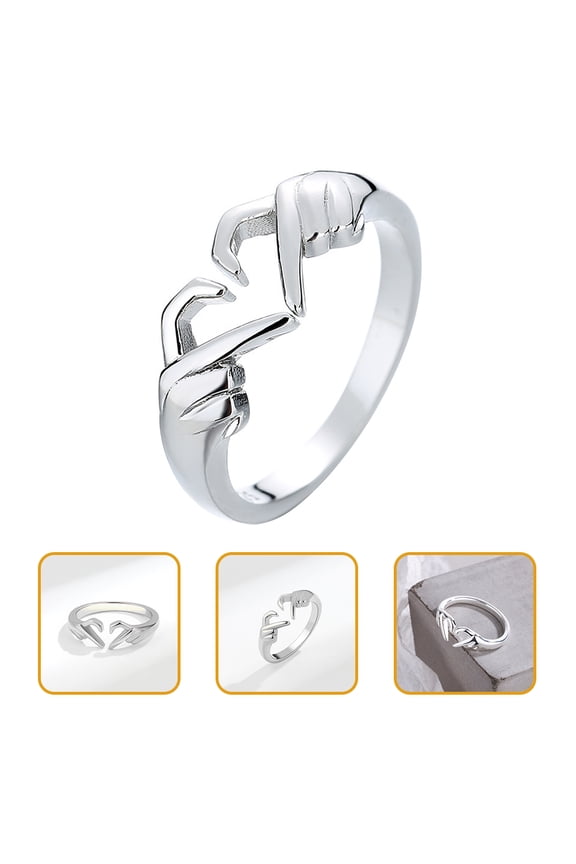 Heart Hug For Women Tone Fashion Statement Love Present For Couples