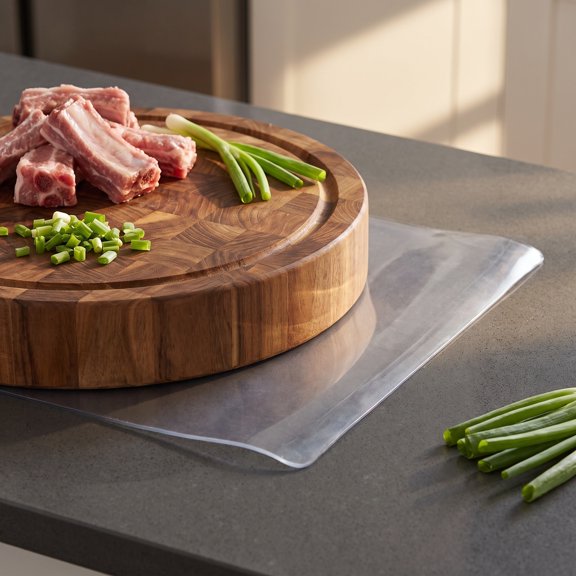 HEANUJJ Heavy Duty Clear Cutting Board Support Pad with Shock Absorption for Kitchen Counters