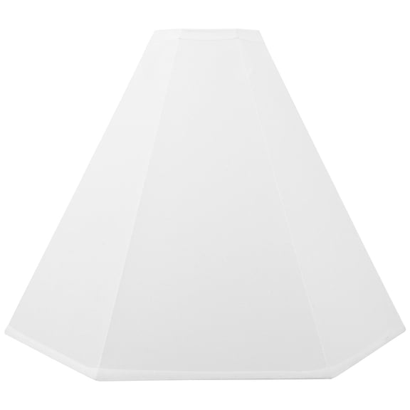 HEANUJJ Modern White Hexagon Lamp Shade for Indoor Table Lamps Soft Light Diffuser