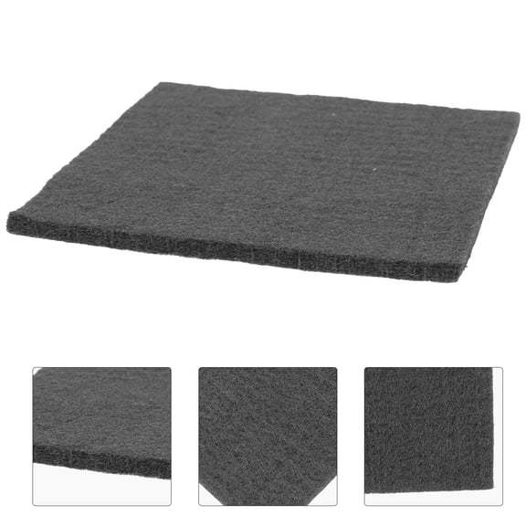 HEANUJJ High Temperature Graphite Carbon Felt Blanket Fireproof Thermal Insulation Use