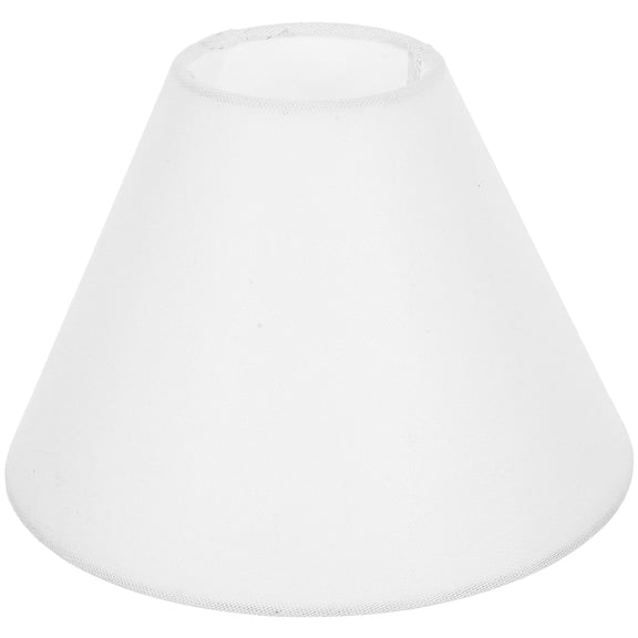 HEANUJJ Fabric Lamp Shade in White with Iron Frame for Home Decor Soft Light Diffusion