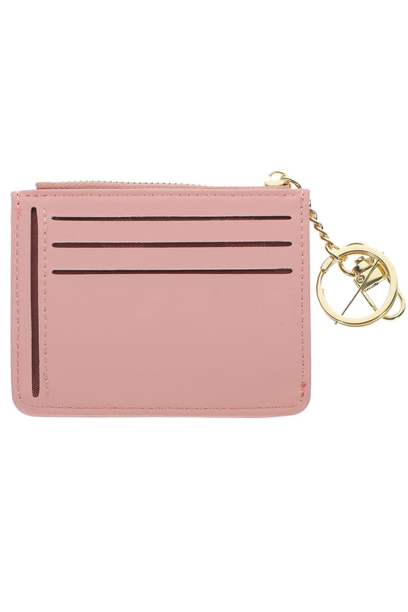 Women's Keychain Wallet PU Small Purse Stylish for Daily Use 1 Piece