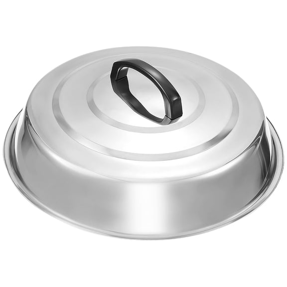 HEANUJJ Stainless Steel Basting Cover Cooking Pot Lid Transparent 1Pcs