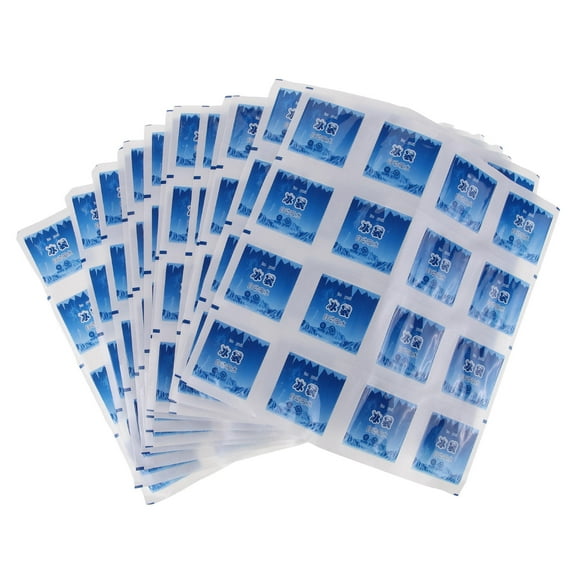 HEANUJJ Leakproof Ice Packs for Cooler Bags, Food Shipping, Freezer Gel Packs, Safe and Practical for Everyday Use