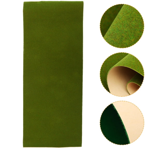 HEANUJJ Nylon Artificial Turf for Model Train Layout and Sand Table Decorative Use