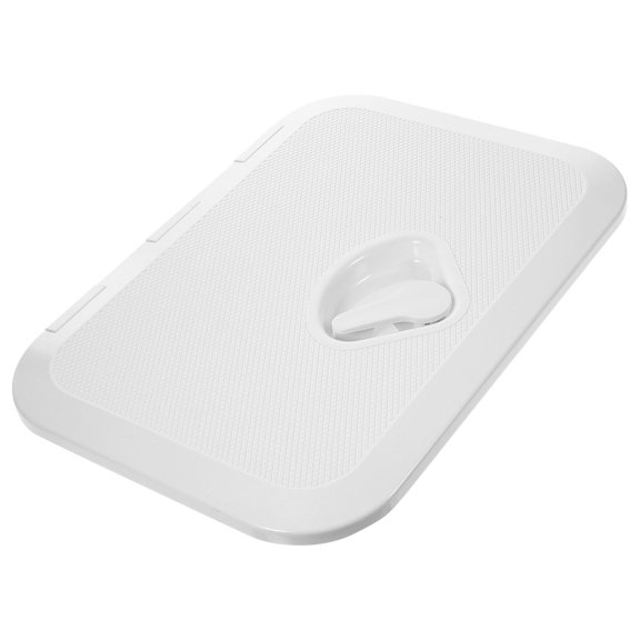 HEANUJJ White Aluminum Boat Hatch Lid with UV and Reinforced Marine Design for Secure Deck Access and Seal