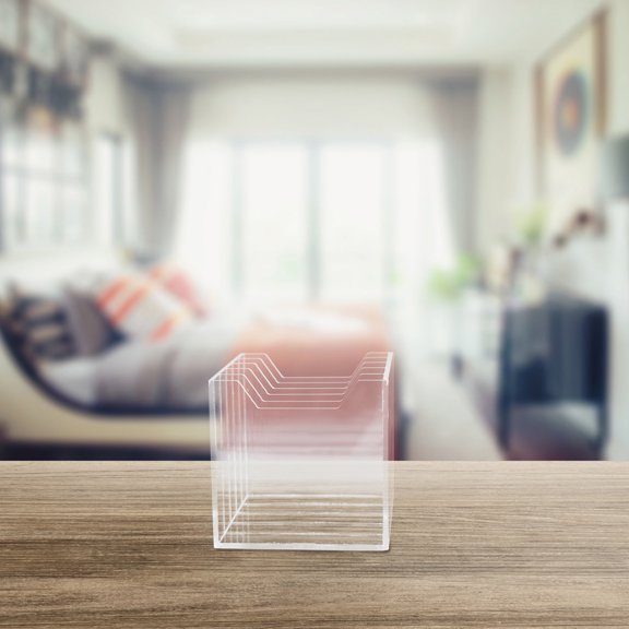 HEANUJJ Meeting Room Organizer Acrylic Transparent Storage 1Pack for Efficient Meetings