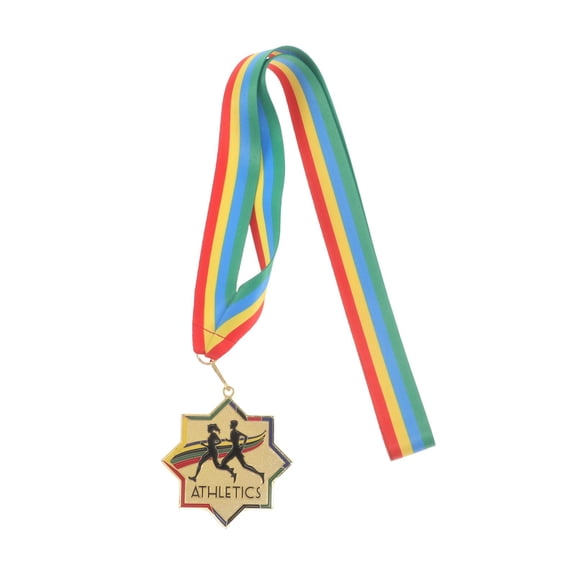 HEANUJJ Metal Marathon Winner Medals with Ribbon Durable Zinc Alloy Running Trophy for Athletes