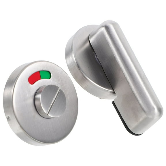 HEANUJJ Privacy Indicator Lock with Modern Appearance in 304 Brushed Finish for Commercial Use 1 Set