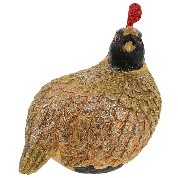 HEANUJJ Realistic Resin Turkey Figurine Tsgiving Decoration for Fall Harvest Table Centerpiece
