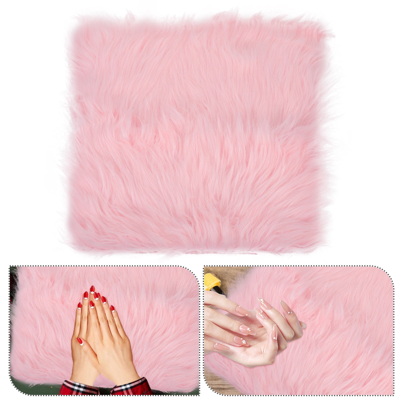 HEANUJJ Nail Art Display Small Soft Rug Plush Rectangular Cute Rugs for ...