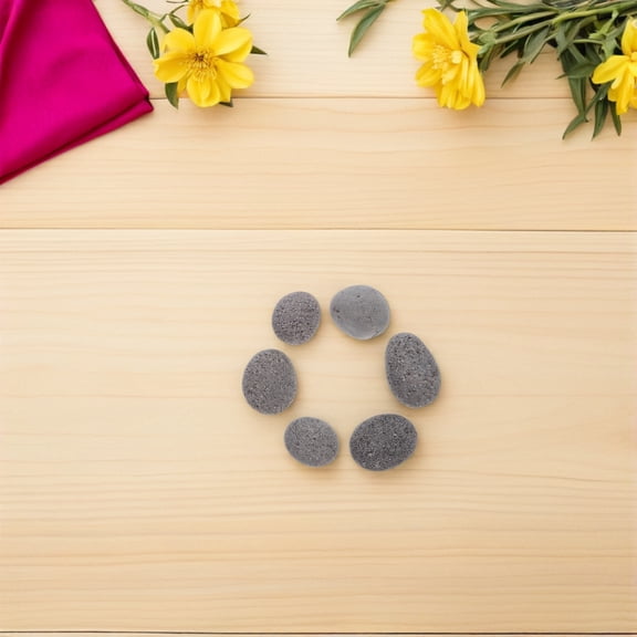 HEANUJJ Volcanic Lava Rocks Grey Natural Fire Pit Decorative Stone for Indoor and Outdoor Use