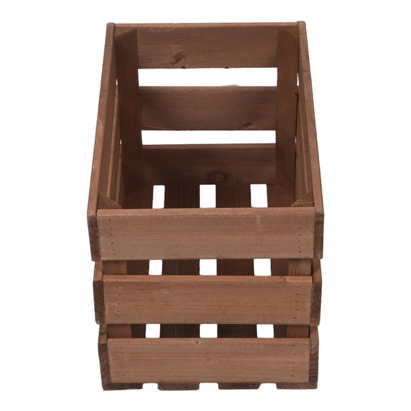 HEANUJJ Natural Wood Vegetable Organizer Breathable Slats for Fresh Potatoes and Onions
