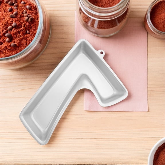 HEANUJJ Aluminum Number Cake Mold, Non-Stick Bakeware for Even Baking and Easy Release, Perfect for Custom Cakes