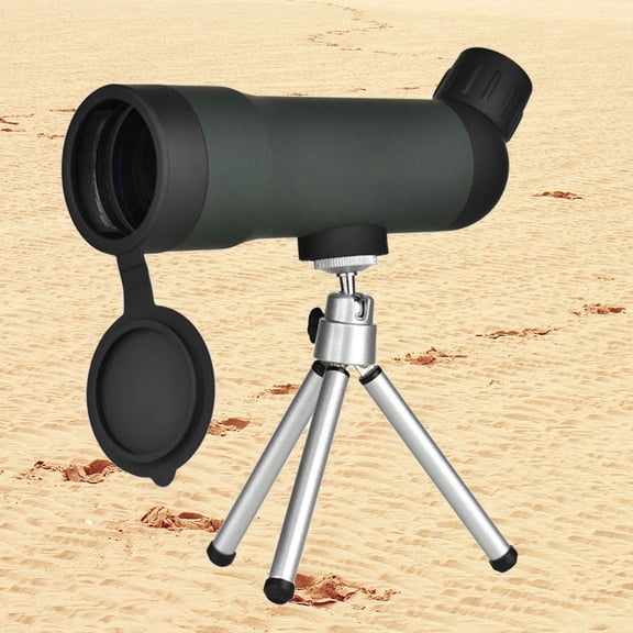 HEANUJJ Lightweight Outdoor Spotting Scope with Adjustable Tripod, High-Definition Telescope for Bird Watching and Stargazing