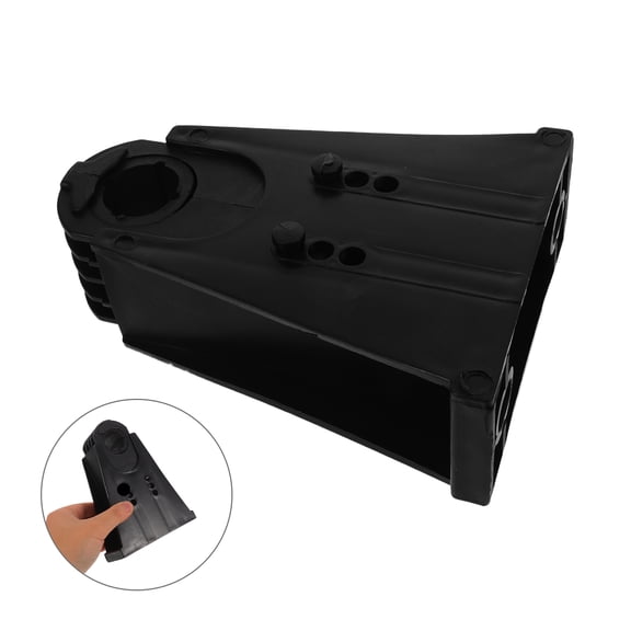 HEANUJJ Black Rotating Water Wheel Bracket for Aquarium Fountain Accessories and Decor