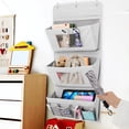 thumbnail image 1 of HEANUJJ Grey Closet Door Organizer with Multiple Hanging Options for Clothes, Accessories, and Storage Solutions, 1 of 7