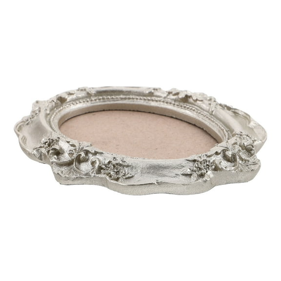 HEANUJJ Boho Picture Frame Oval Vintage Frame Resin Photo Storage for Home Decor Item 1Pcs