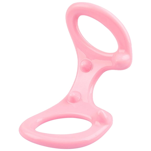 HEANUJJ Versatile Pink Yoga Training Ring Sturdy PP Material Massage Stretch Tool for Back and Shoulder Fitness