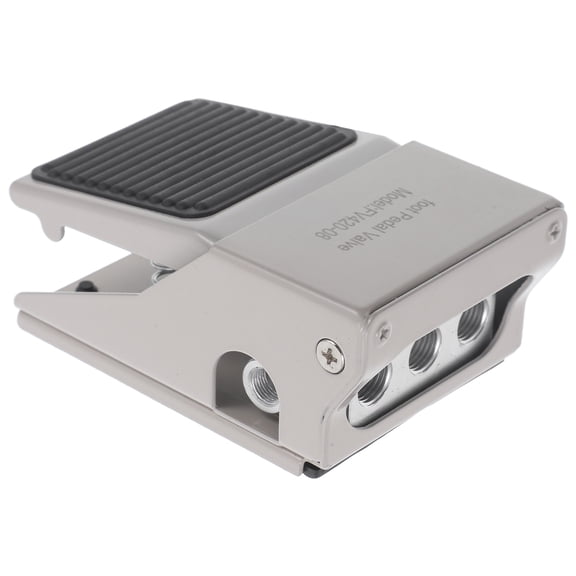 HEANUJJ Pneumatic Foot Pedal Valve White Foot Operated Air Switch with Versatile Mode Control