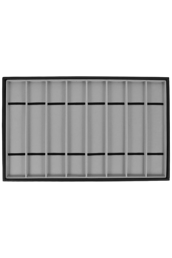 Protective Multi Slot Watch Display Tray for Home Organization and Exhibition Showcases