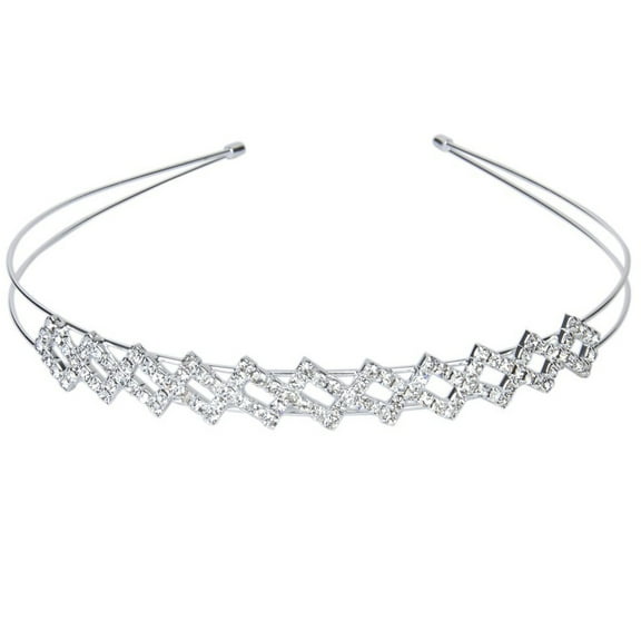 HEANUJJ Rectangular Hair Loop Wedding Hair Accessories for Adults 1Set