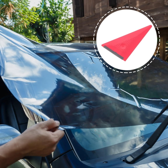HEANUJJ Car Use Auto Film Scraper Squeegee in Red for Smooth Film Application