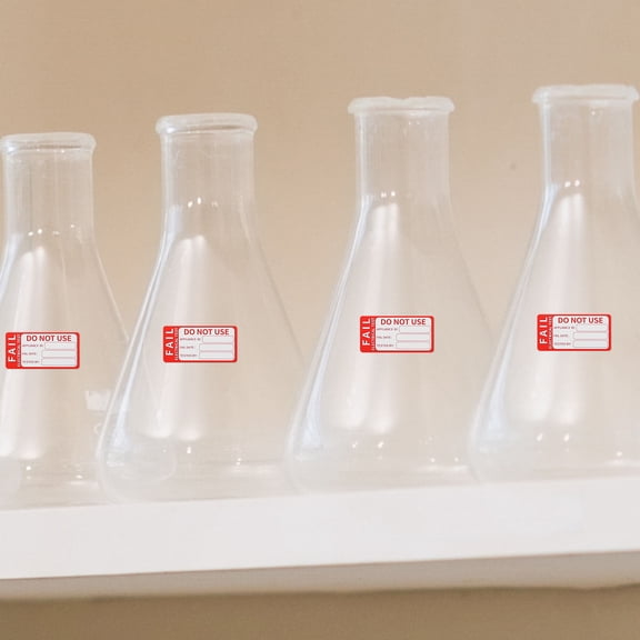 HEANUJJ Red Passed Labels Quality Testing Stickers for Decoration Use