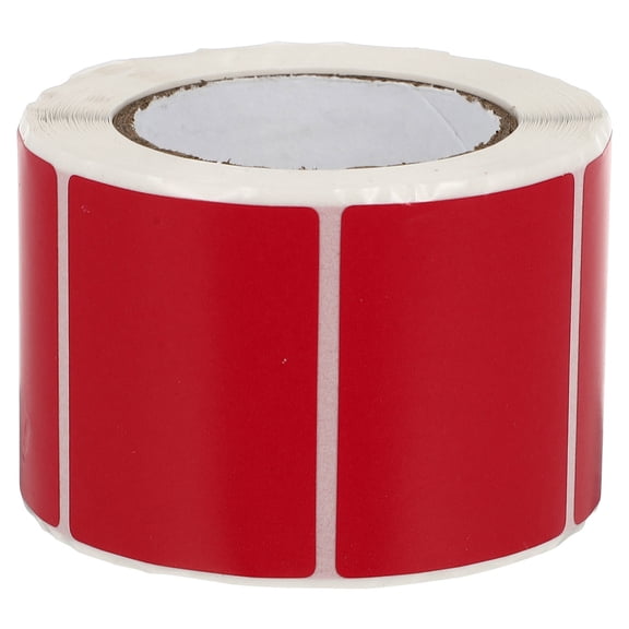HEANUJJ Thermal Printer Labels Red Adhesive Shipping Stickers No Ribbon Needed Eco Friendly