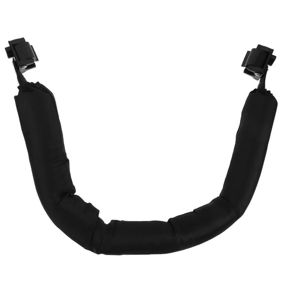 HEANUJJ Toddler Stroller Handle Armrest Replacement Black Metal Foam 1Pack