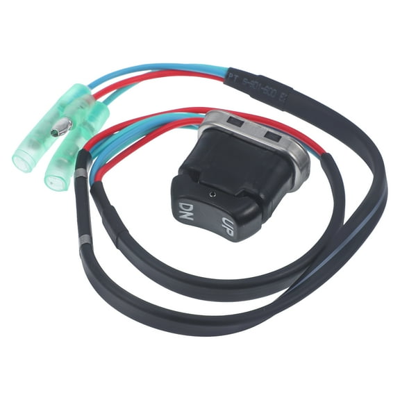 HEANUJJ Replacement Tilt Trim Motor Tilt and Black Plastic 1Pcs