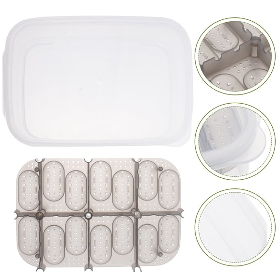 HEANUJJ Black Reptile Incubation and Breeding Box, Simple Design, 1 Pack