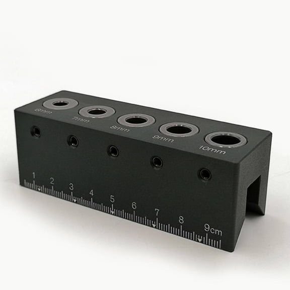 HEANUJJ Right Angle Drill Guide and Positioner Tool Set for Precise Hole Drilling in Woodworking and Projects