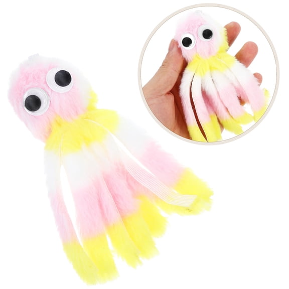 HEANUJJ Cute Plush Octopus, Multicolor, Soft and Comfortable, Ideal for Chewing and Cuddling, Home Use