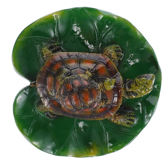HEANUJJ 1Pack Aquatic Turtle Toys Assorted Color Resin Fish Tank Landscaping Decoration