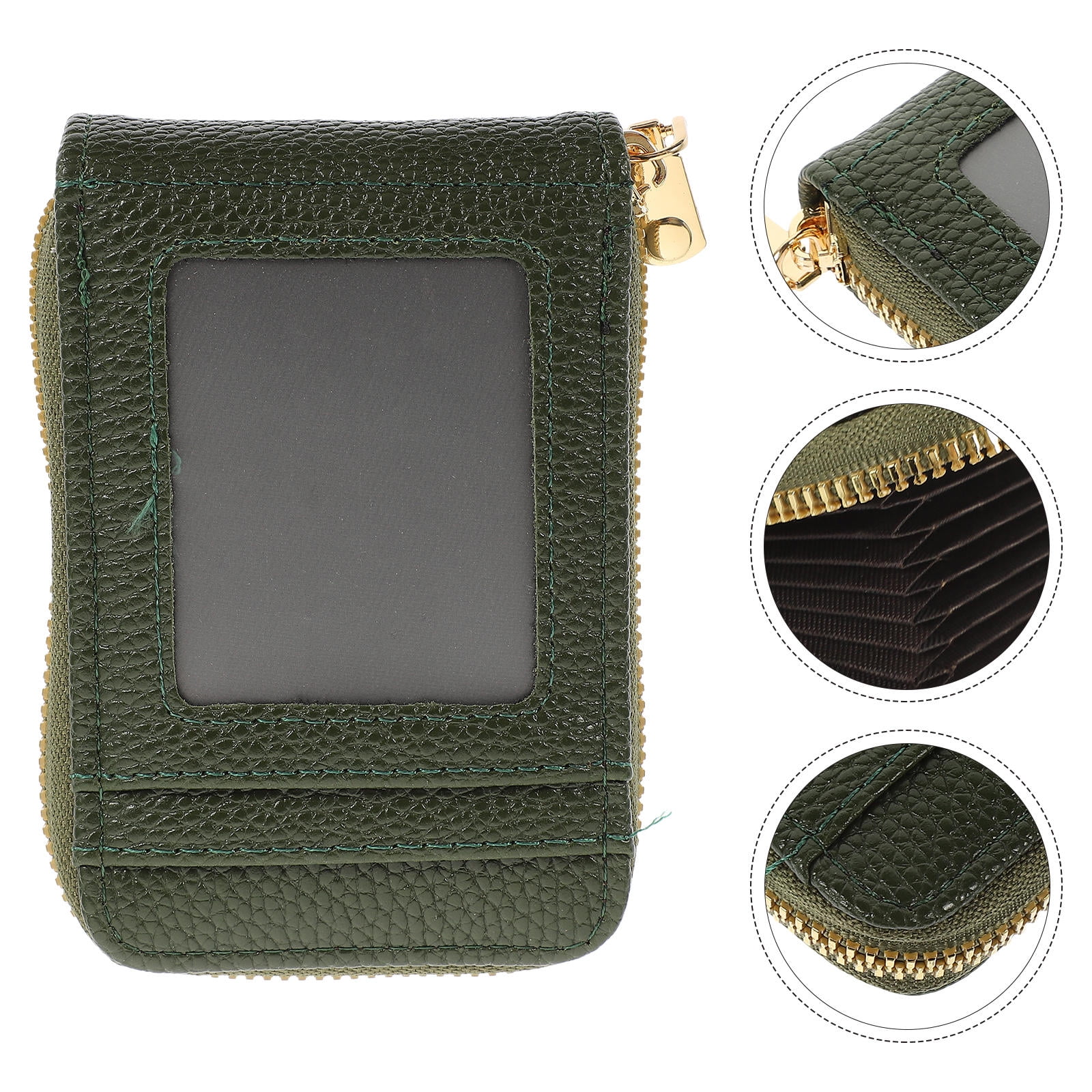 HEANUJJ Small Card Container in Green, Storage Box for Business, Credit ...