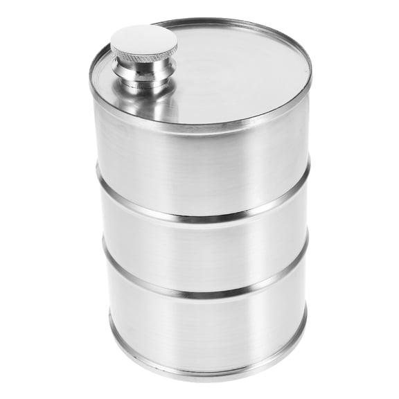 HEANUJJ Large Capacity Stainless Steel Wine Flask Plated Drink Container for Home and Outdoor Use