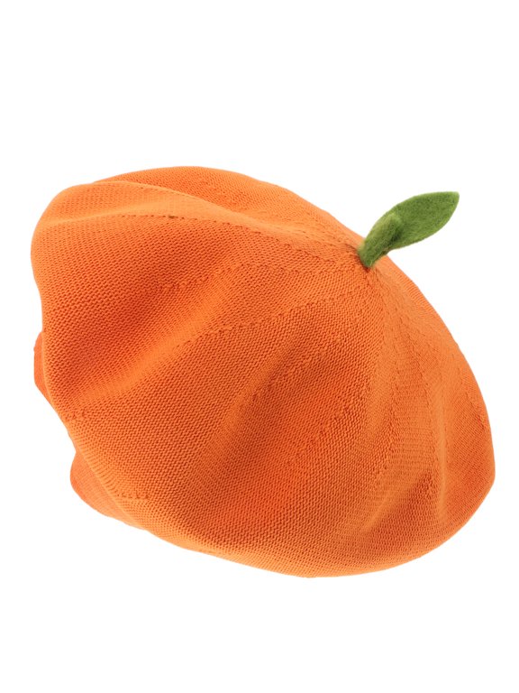 Japanese Fruit Beret Hat with , Fashionable and Playful Headwear for Women