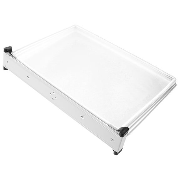 HEANUJJ Wall Mounted File Folder Frame White with 5 Easy Access Panels for Office Storage