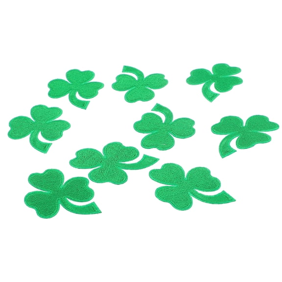 HEANUJJ St Patrick's Day Embroidered Decorative Applique Patches for DIY Clothing Made of Polyester 9pcs