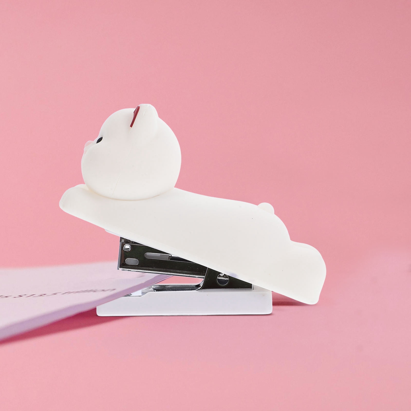 HEANUJJ Cute Dog Design Silicone Stapler for Office Use, Soft PVC ...