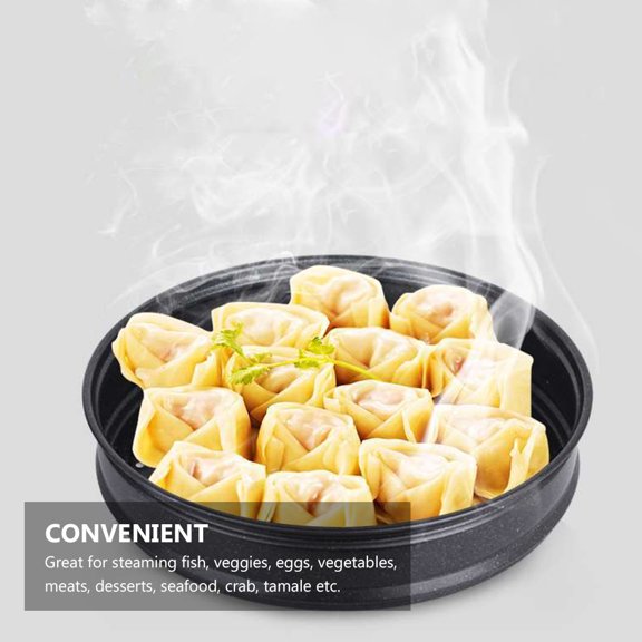 HEANUJJ Steaming Stand for Home Use Black Steamer Rack Practical Kitchen Accessory