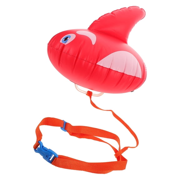 HEANUJJ Durable PVC Red Swimming Buoy for Adults Portable Float for Open Water and Fishing Safety