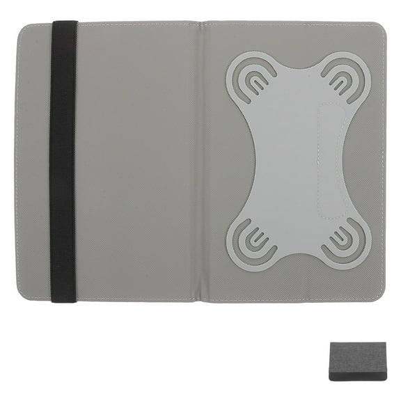 HEANUJJ Universal Tablet Case Light Grey Lightweight Protective Cover with Pencil Holder