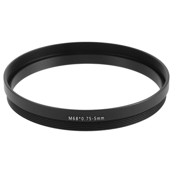 HEANUJJ Telescope Focal Extender Black Aluminum M68x075 Extension Tube for Astronomy Camera