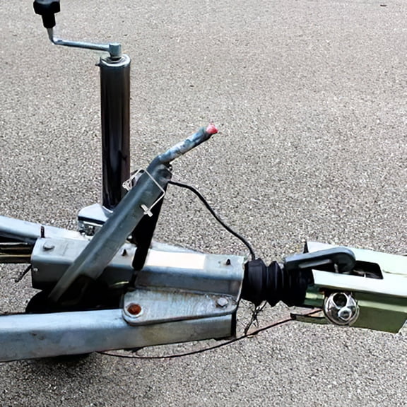 HEANUJJ Trailer Hitch Pin Safety Coupler with Wire Retainer Galvanized Steel for Secure Attachment