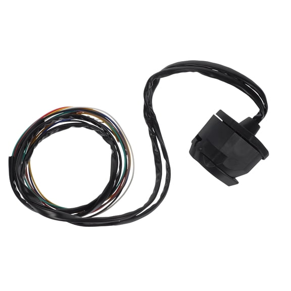 HEANUJJ Trailer Plug Adapter 7 Way Round Connector with Wiring for Trailer Use