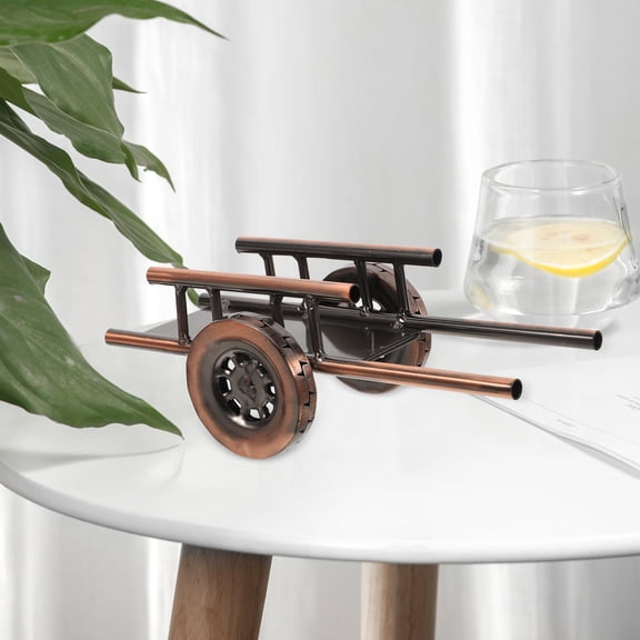 HEANUJJ Metal Truck Decor Cart Model Iron 1Pack Coffee Nostalgic Design