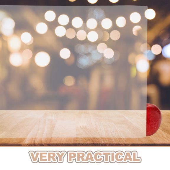 HEANUJJ White Lenticular Sheet Shield for Closeup Props High Transparency Invisible Effect