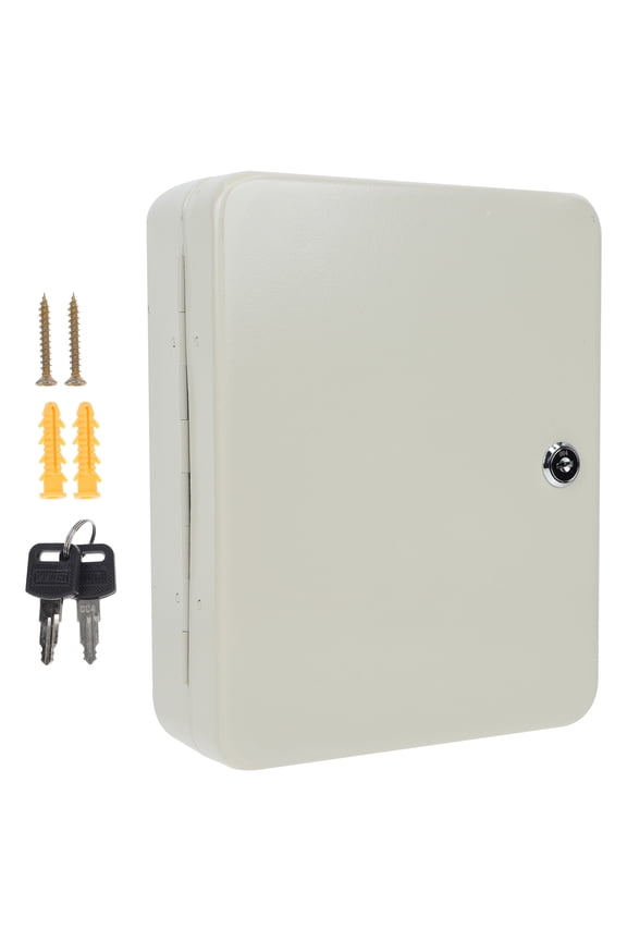 Wall Mounted Key Box with Iron Lockable Design, 1 Set for Secure Key Management and Organization